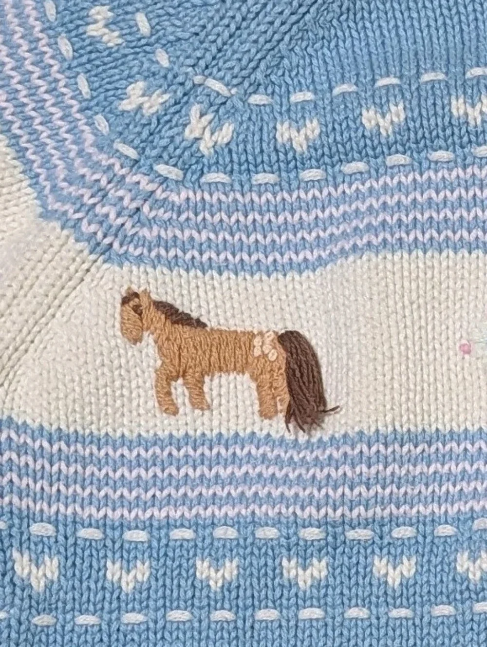 Gymboree Fair Isle Pony Sweater